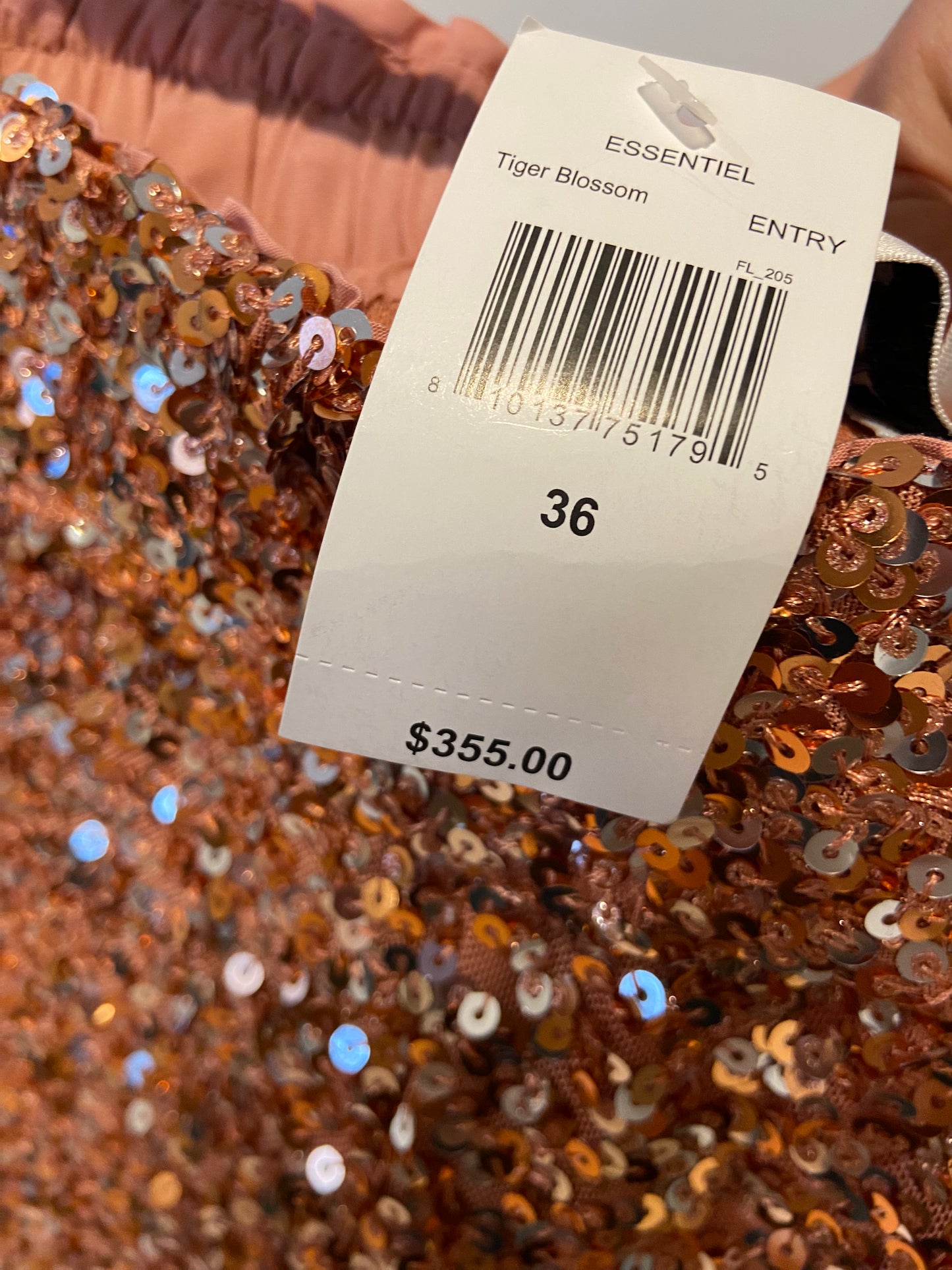 Esentiel Antwerp Entry Sequin Pants – Tiger Blossom size 36 - US