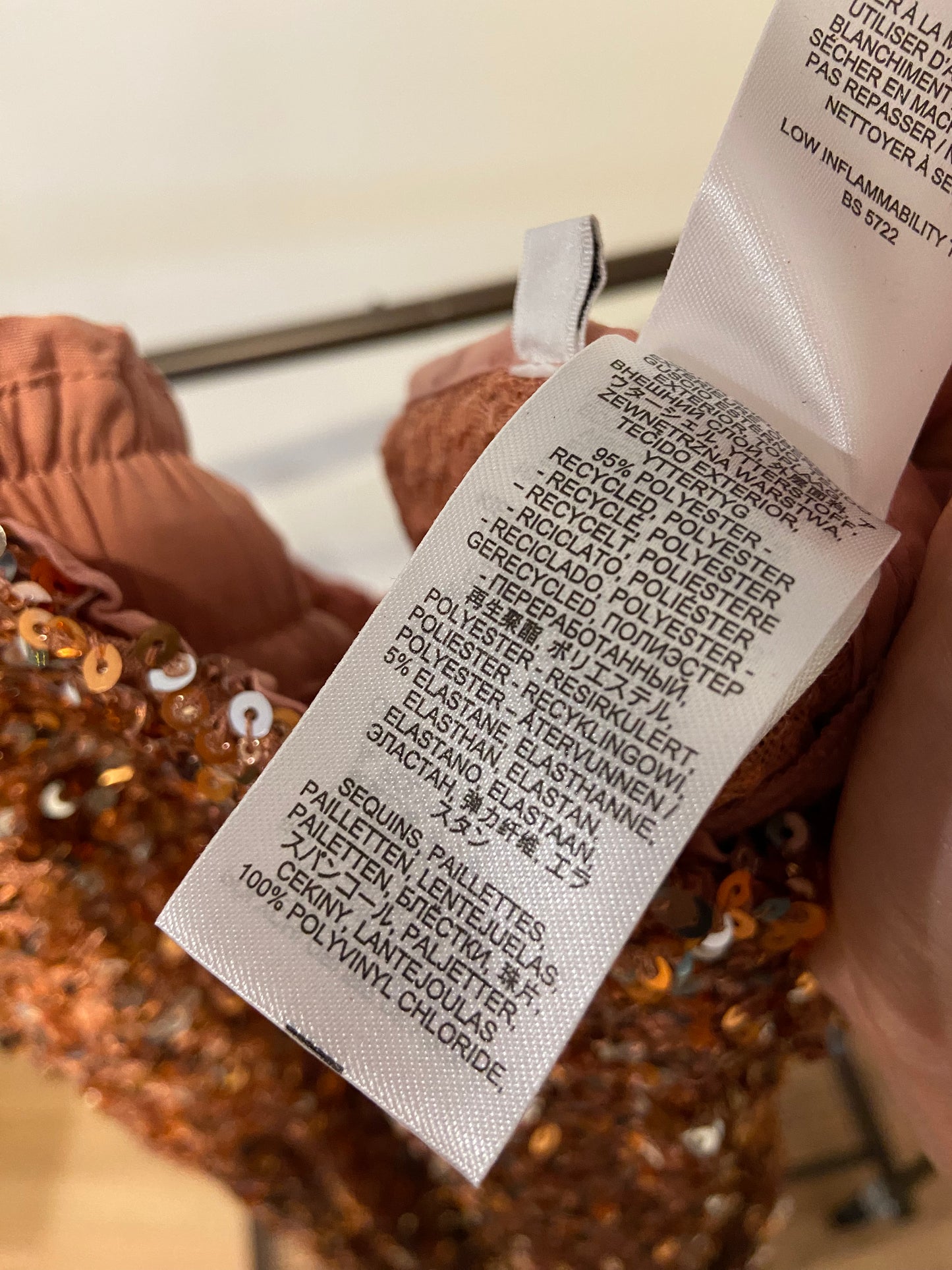 Esentiel Antwerp Entry Sequin Pants – Tiger Blossom size 36 - US