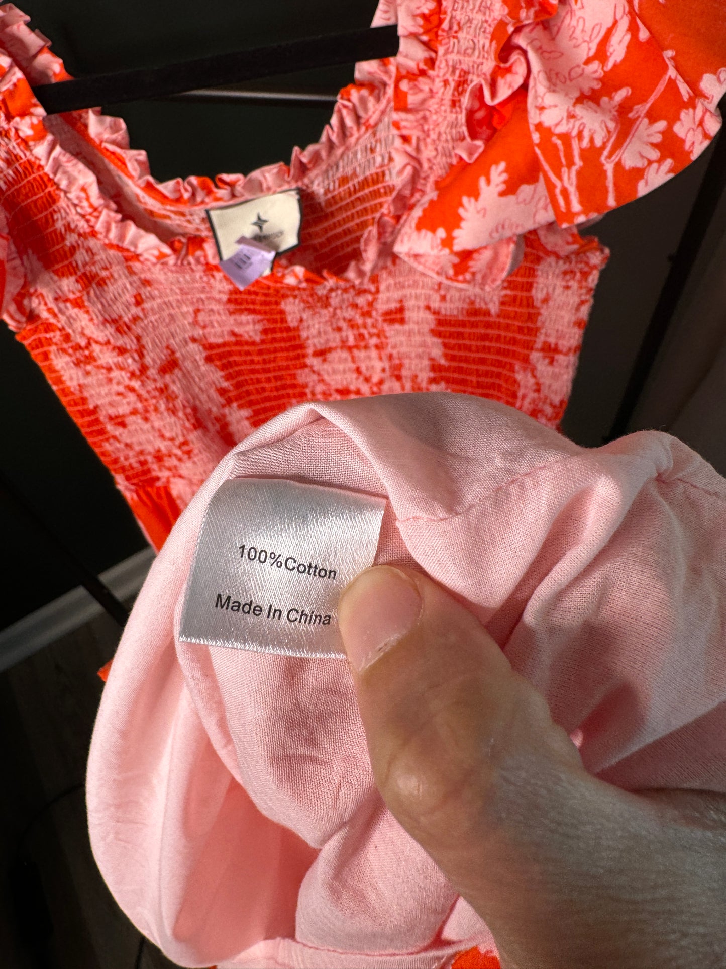 Tuckernuck Scarlet Toile Mallie Dress size M