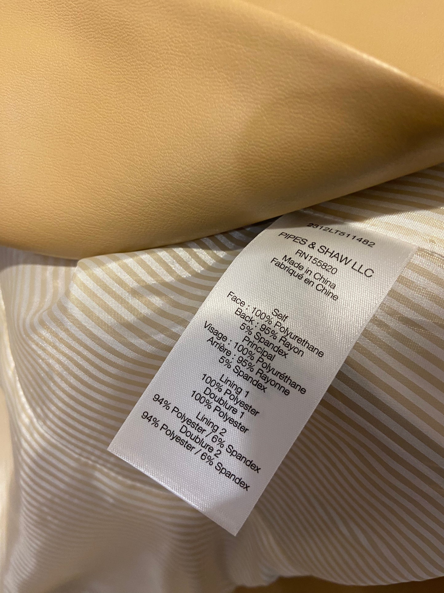 Veronica Beard Faux Leather Cooke Dickey Jacket size 8