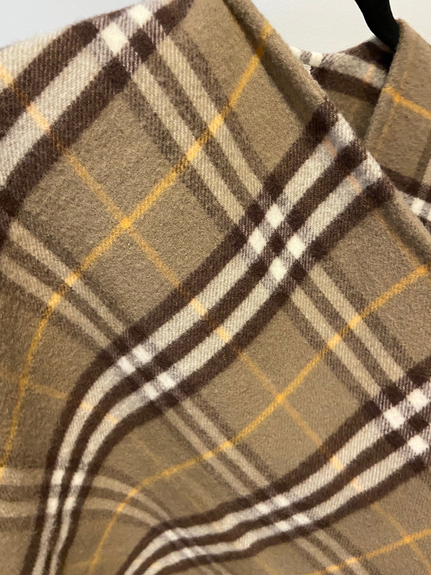 Burberry St. Charlotte Double-Faced Wool Cashmere Cape