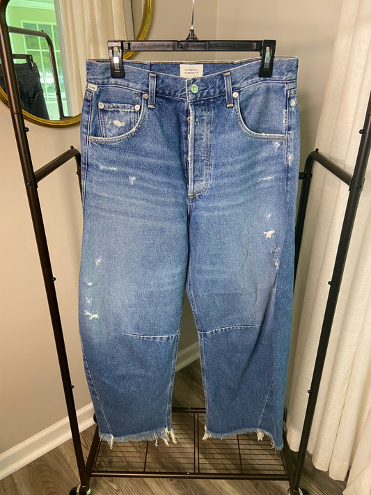 Citizens of Humanity Horseshoe Barrel Leg Jeans size 28
