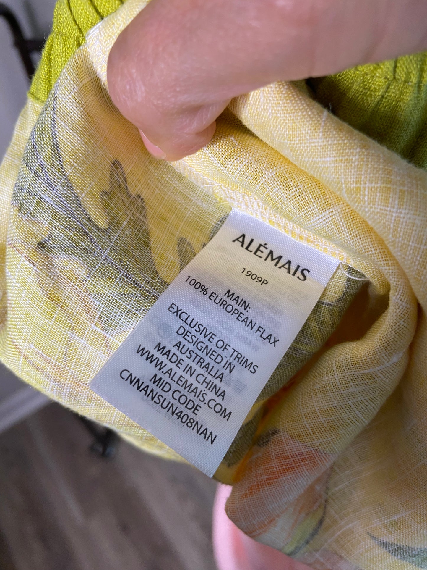 Alemais Silas Linen Pants size US 4