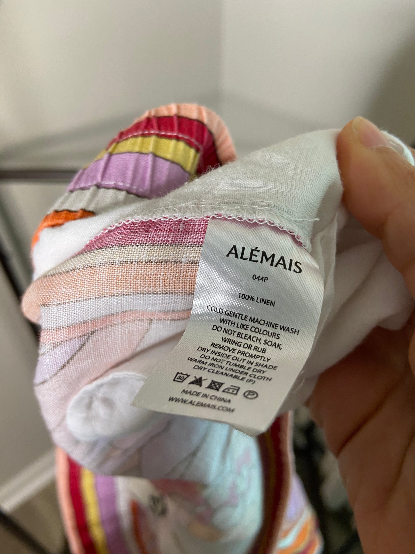 Alemais Calista Track Linen Pants size