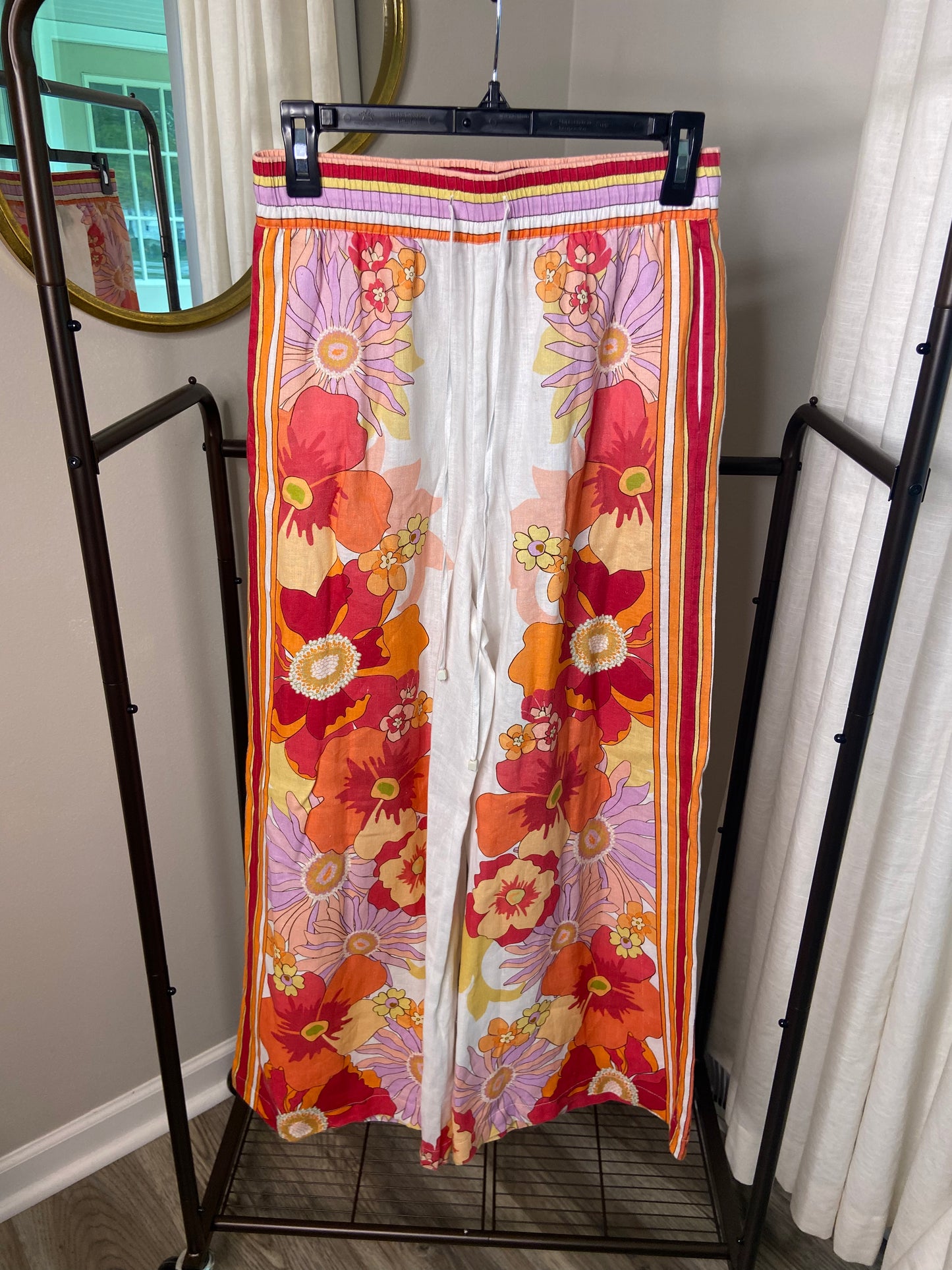 Alemais Calista Track Linen Pants size