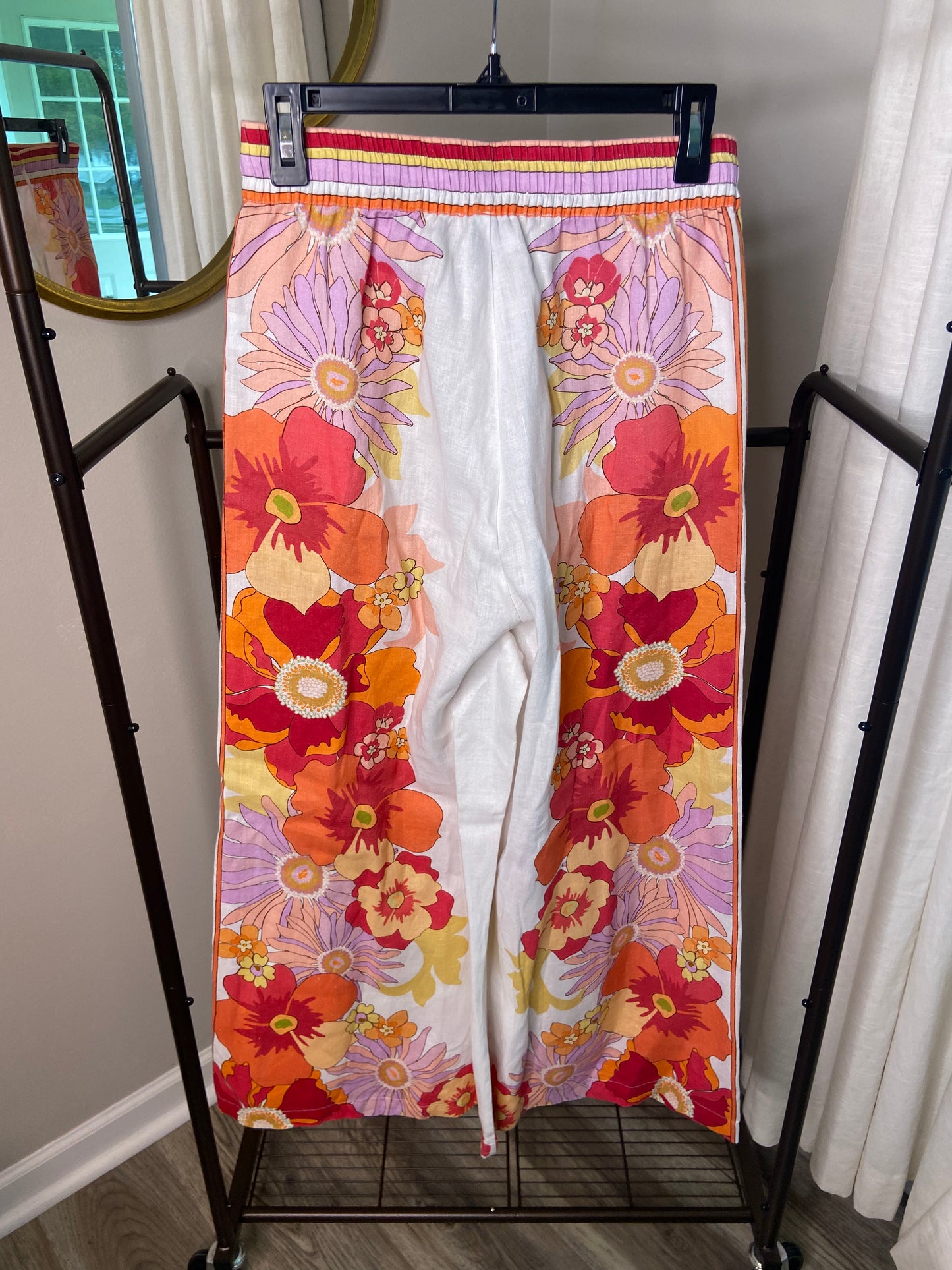 Alemais Calista Track Linen Pants size