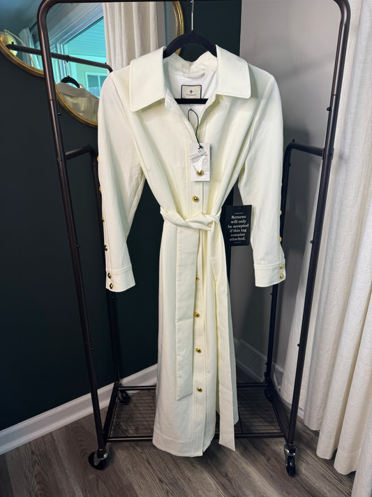 Tuckernuck Sarah Belted Midi Dress size L