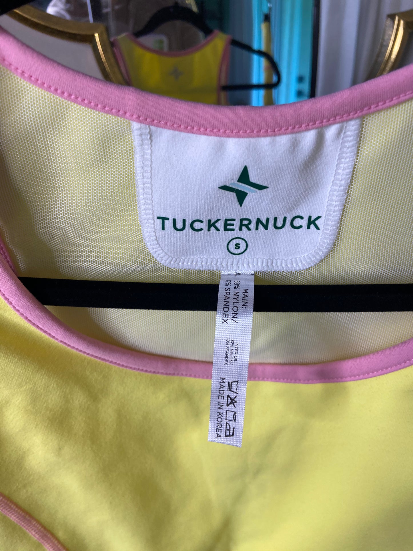 Tuckernuck Sports Bra and Biker Shorts Set size S/M