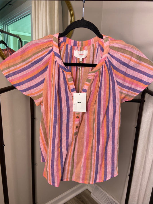 Xirena Citrus Melange Kimber Top size XS