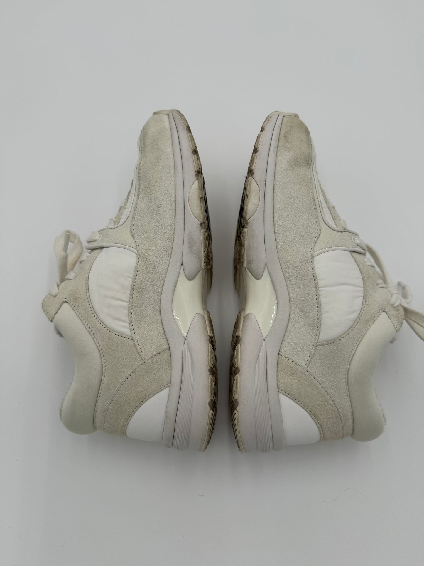 Chanel Interlocking CC Trainers Sneakers size 37