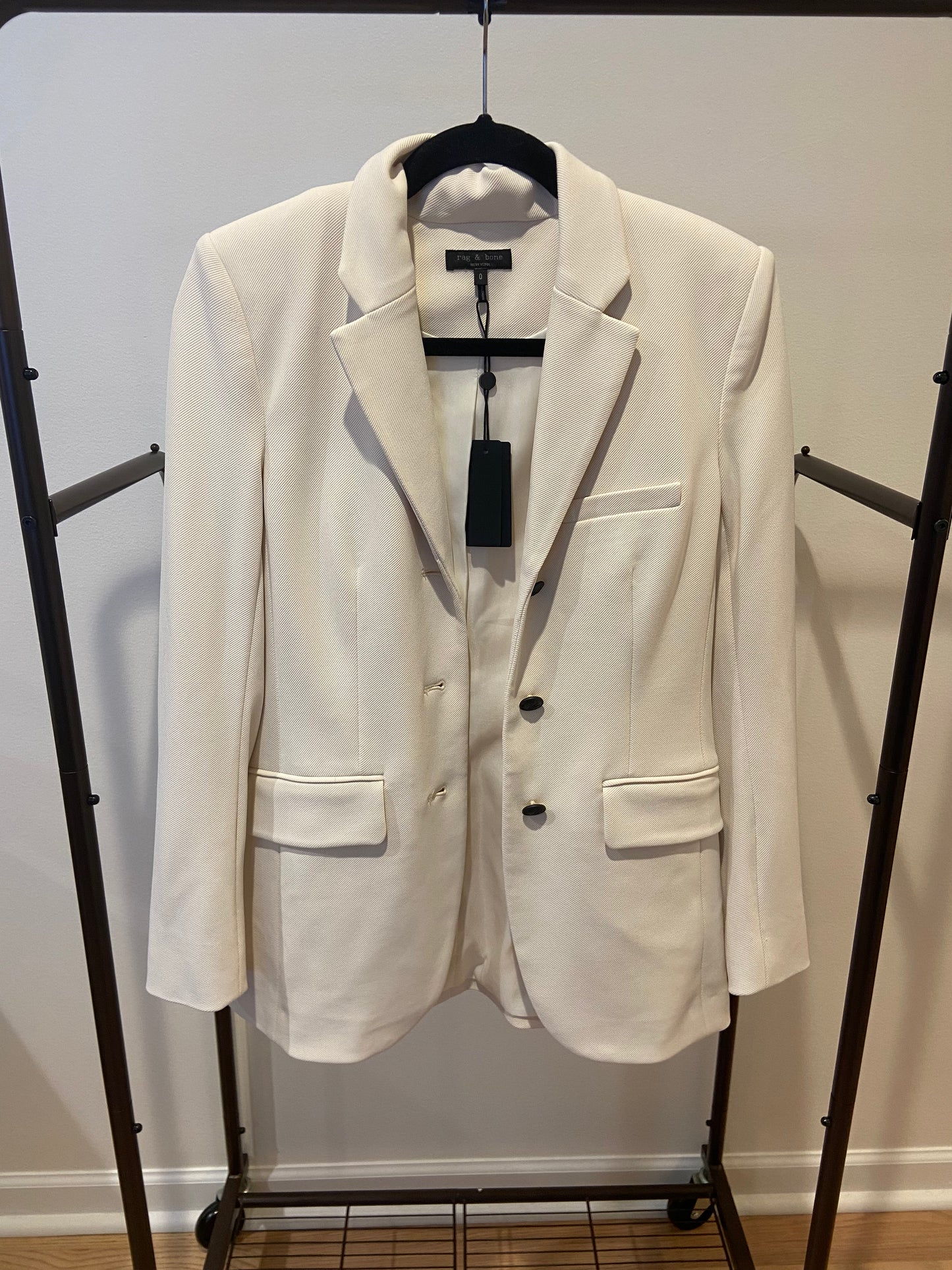 Rag and Bone Cadence Italian Twill Blazer size 0