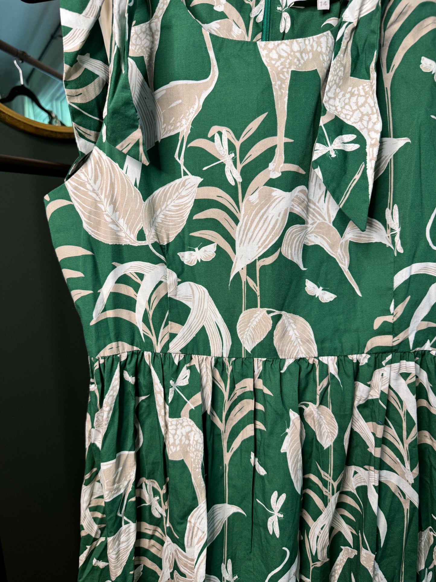 Borgo De Nor Gertrude Midi Dress size 10 US