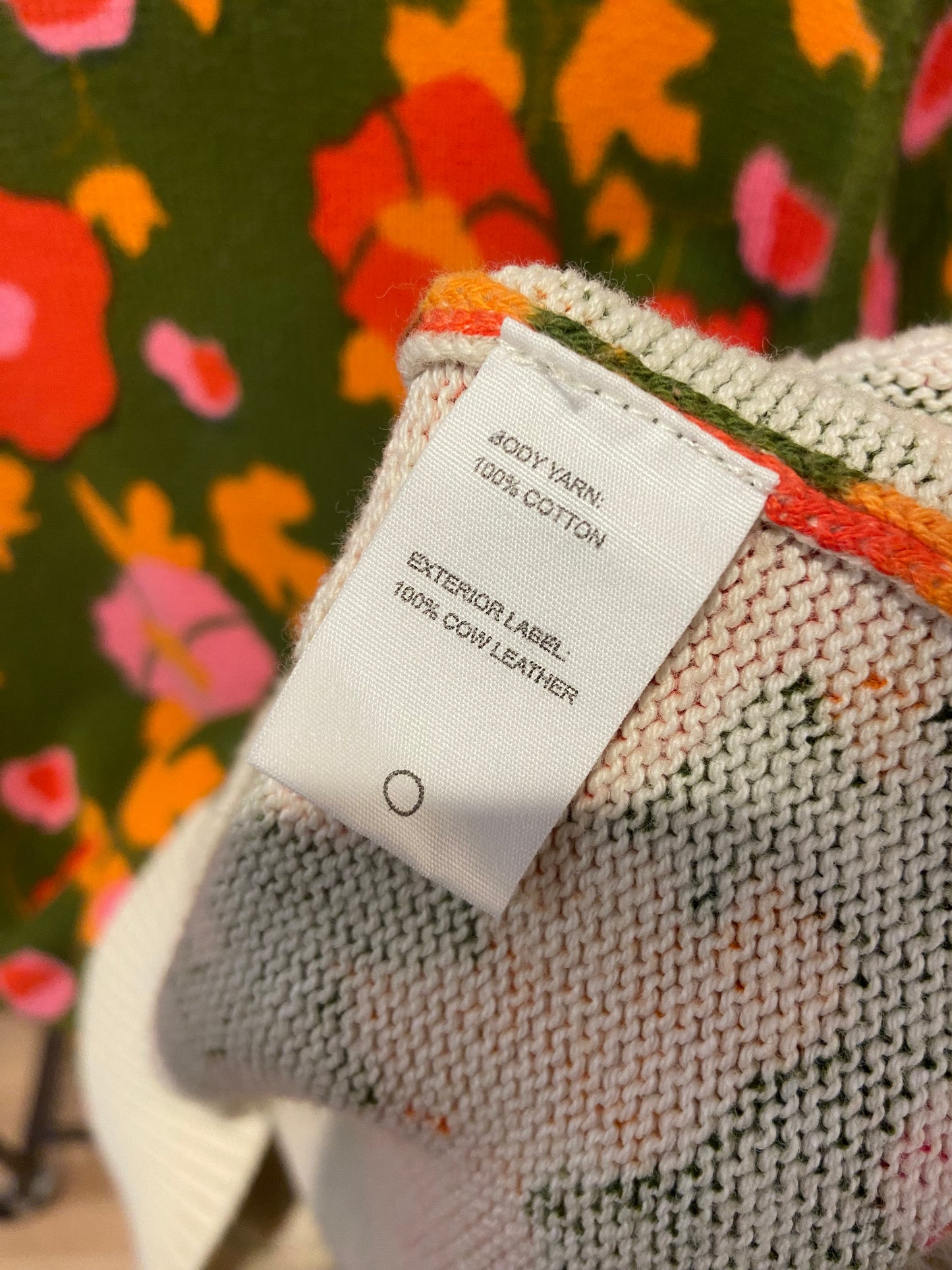 Trovata Birds of Paradis Barbara Sweater in Papaya Bloom size M