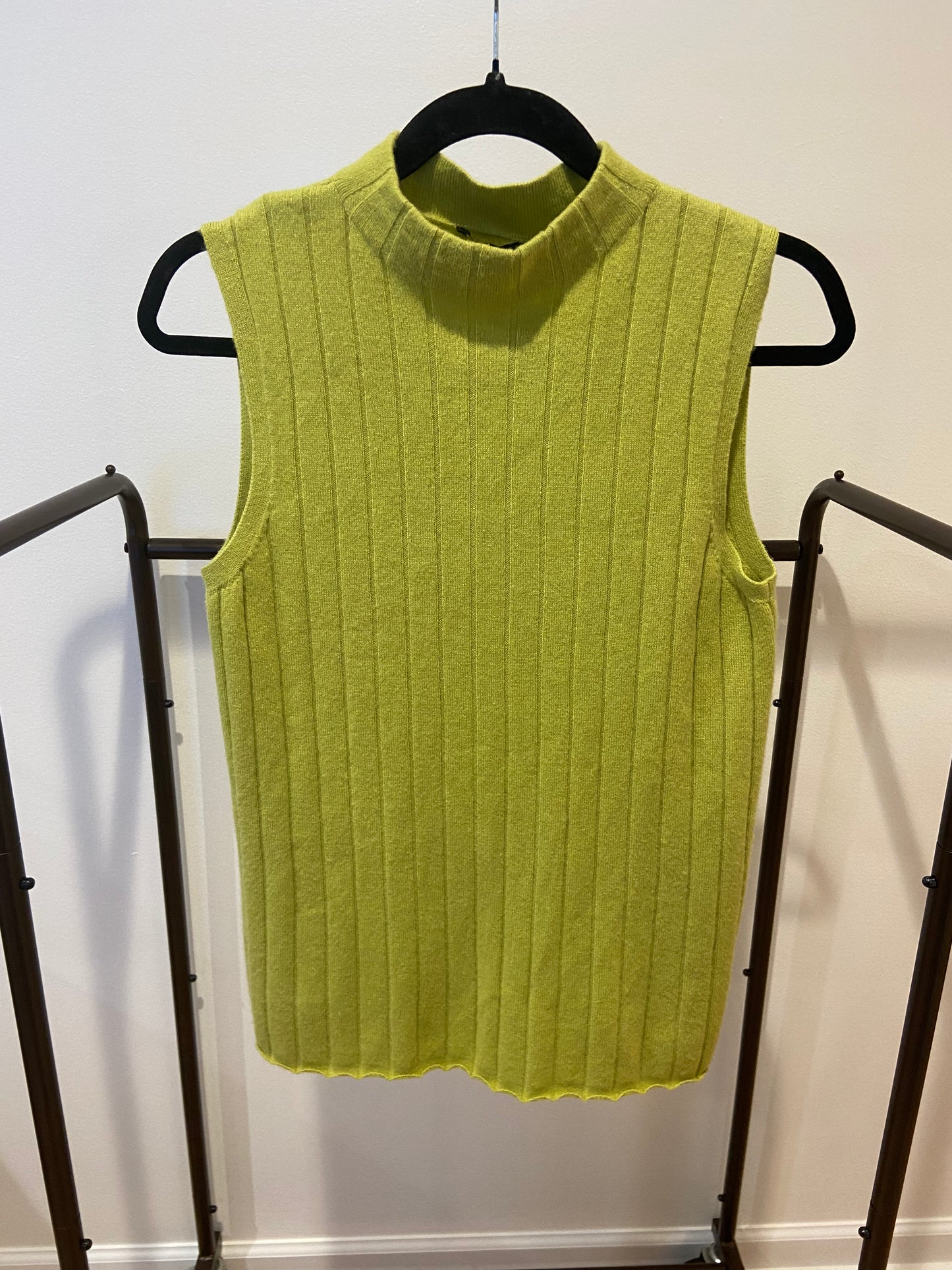 Lafayette 148 Cashmere Knit Top Vest size M