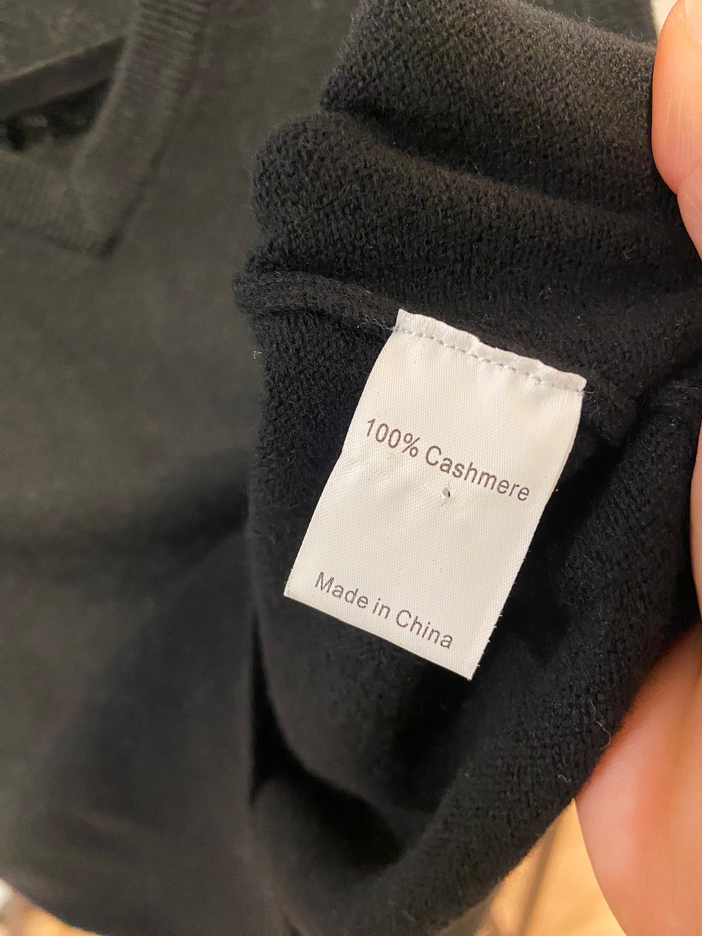 La Ligne Cashmere Liam Black Vest size S