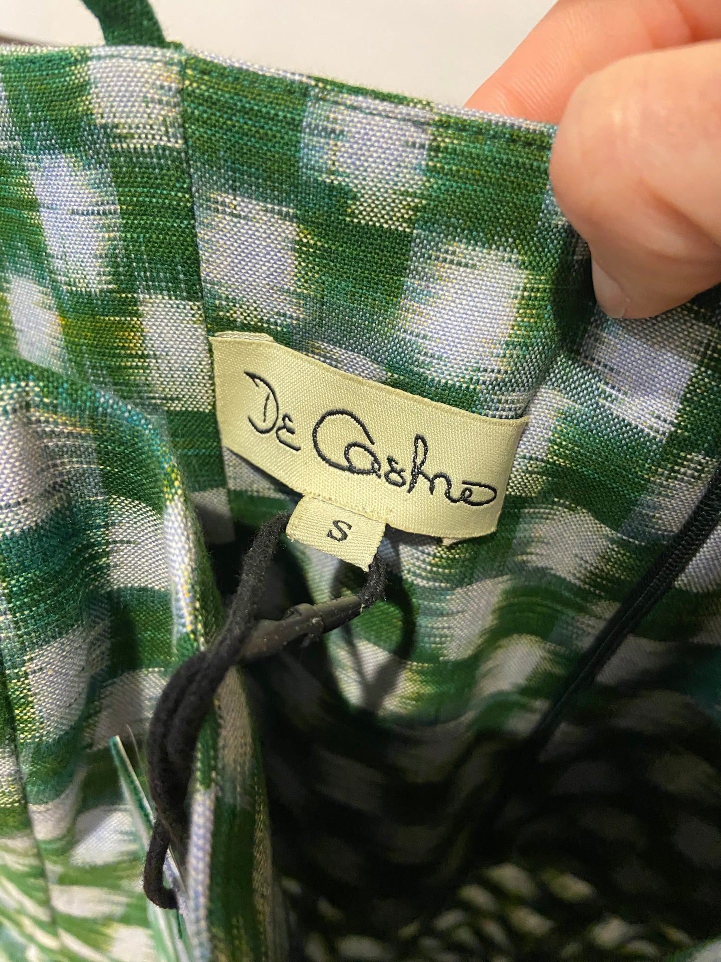 De Castro Checkered Dress size S