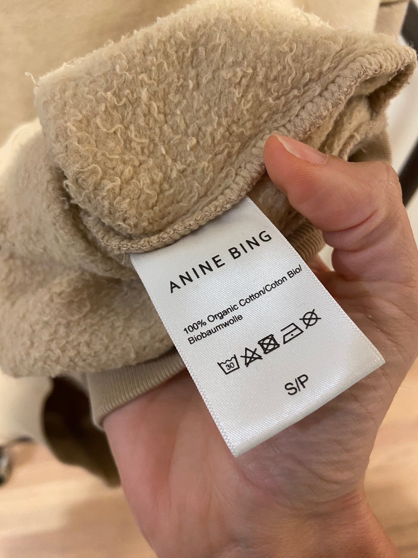 Anine Bing Jaci Sweatshirt size S