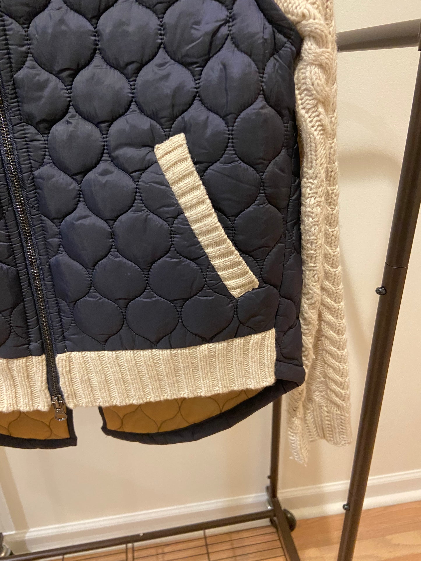 Veronica Beard Patra Mixed Media Jacket size XS