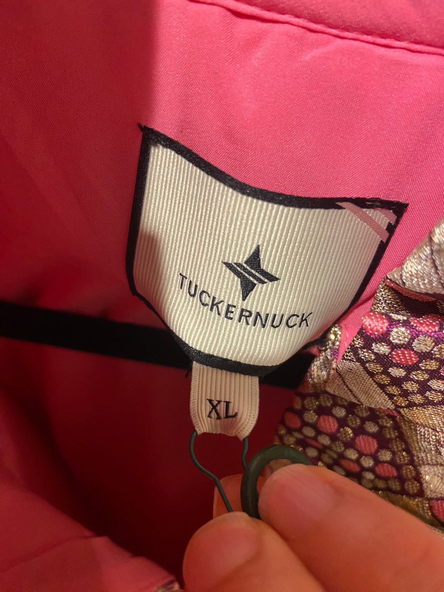 Tuckernuck Champagne Dreams Bouvier Blouse size XL