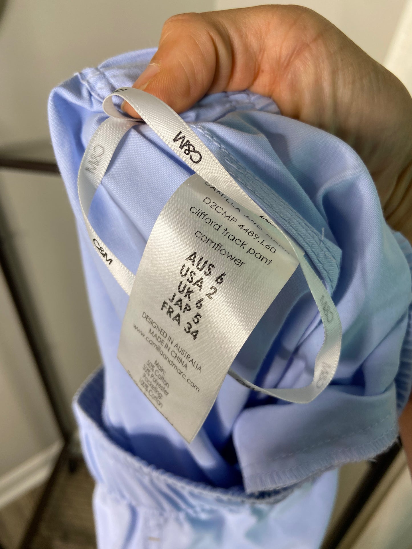 Camilla & Marc Clifford Track Pants size 2
