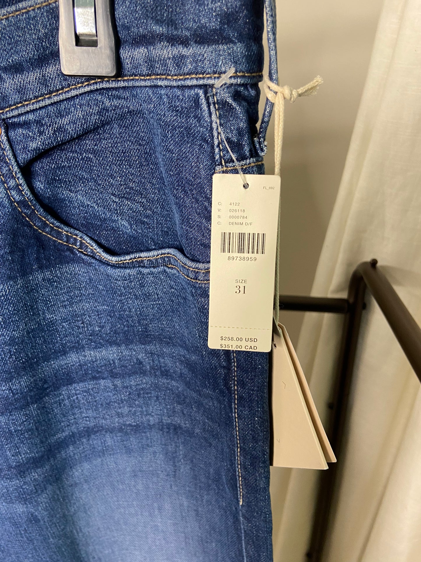 Mother The Ditcher Zip Hover Jeans size 31