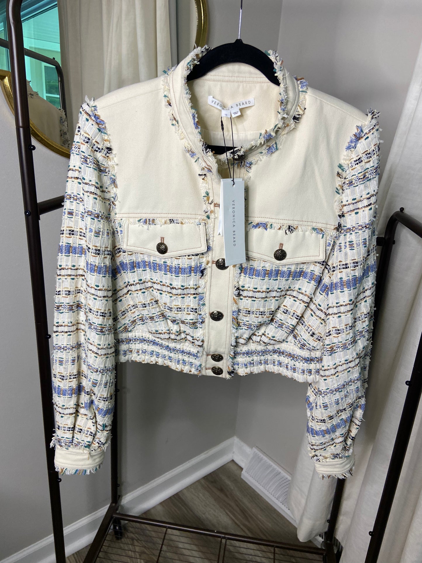 Veronica Beard Darren Tweed Jacket size 12