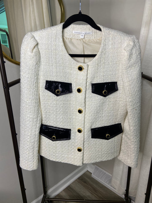 Veronica Beard Leslie Tweed Jacket size 10