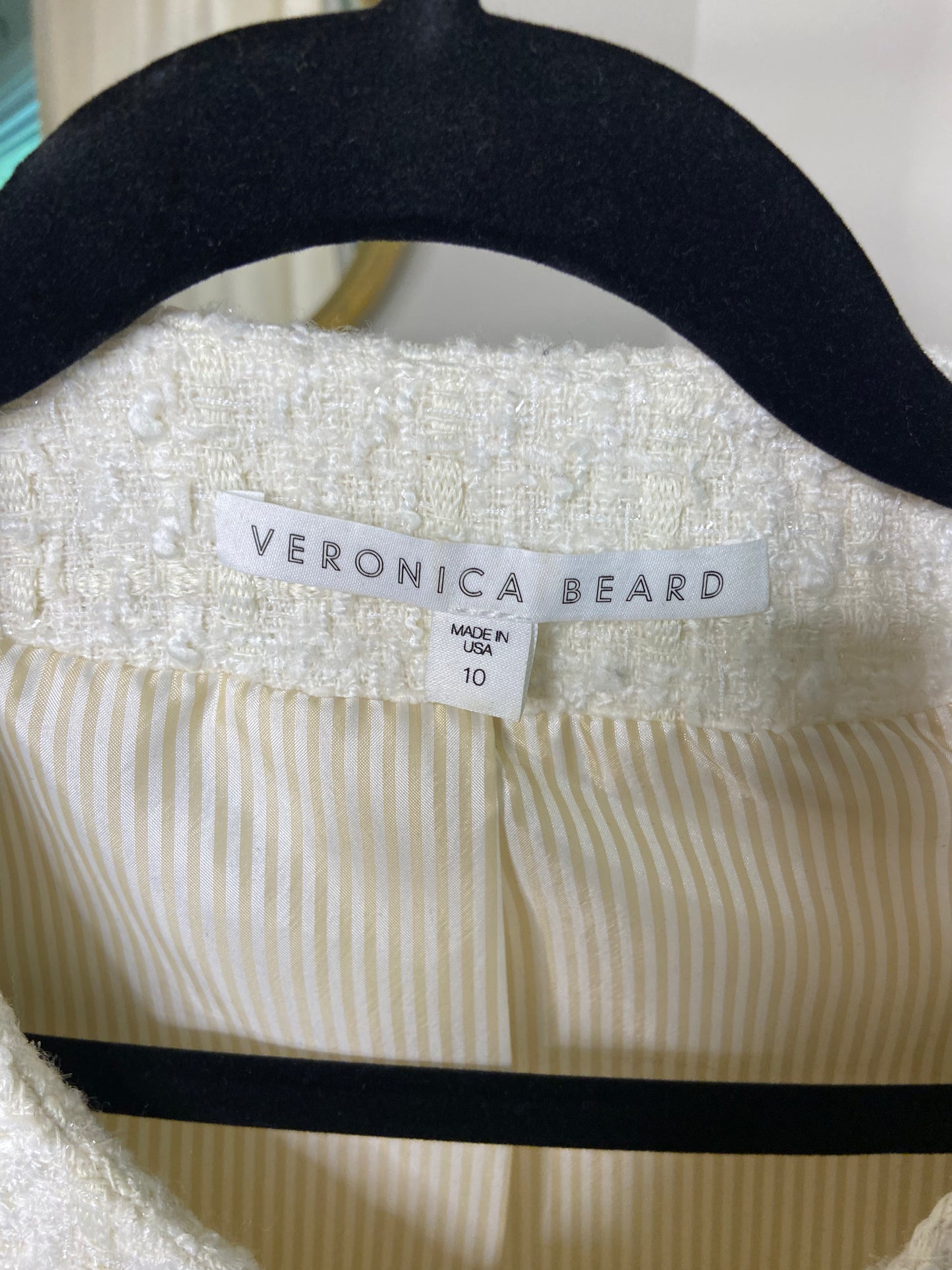 Veronica Beard Leslie Tweed Jacket size 10