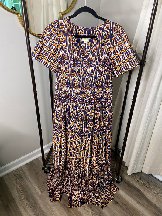 Anthropologie Somerset Midi Dress size L