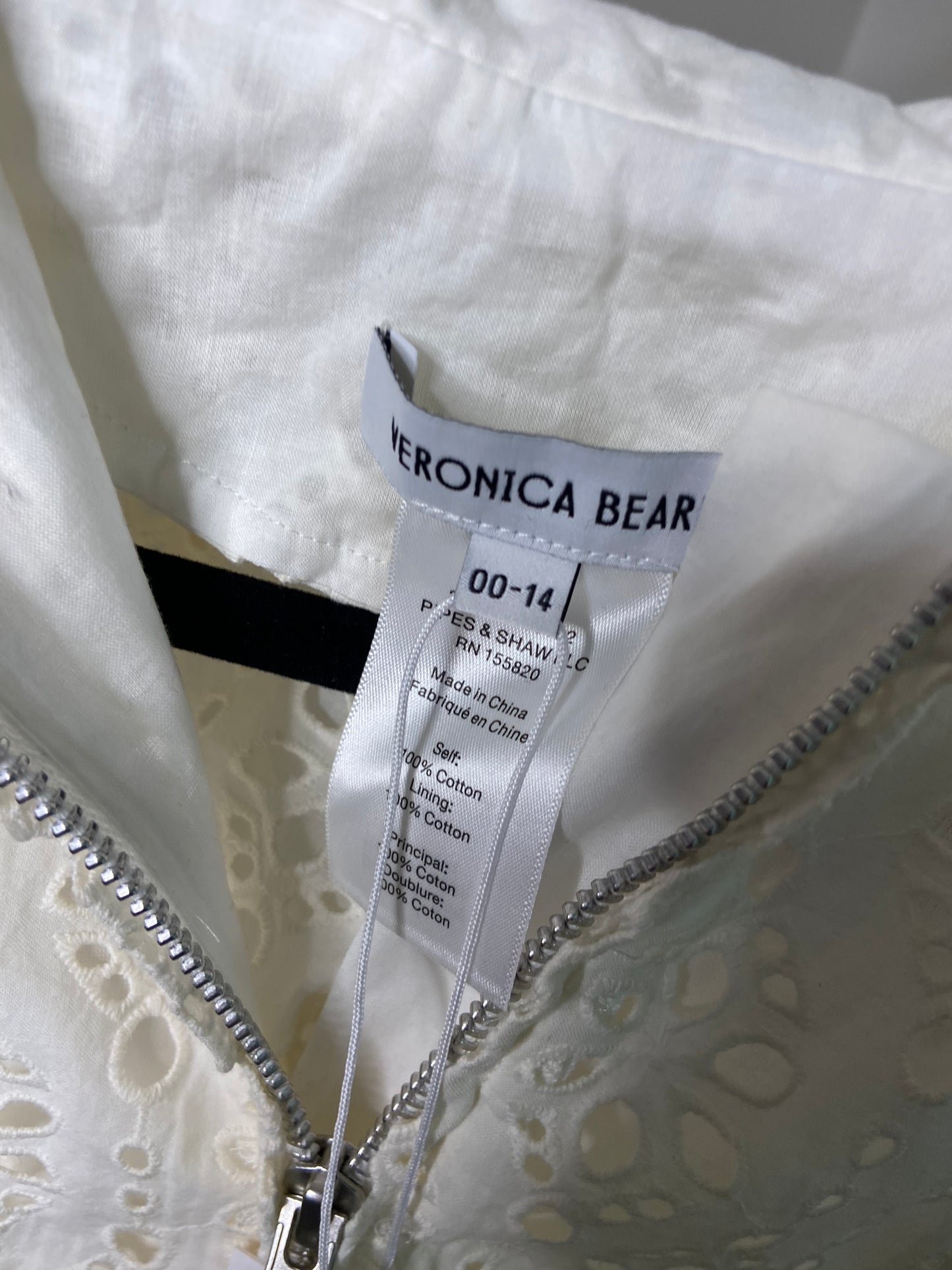 Veronica Beard Marlo Hoodie Dickey 00-14