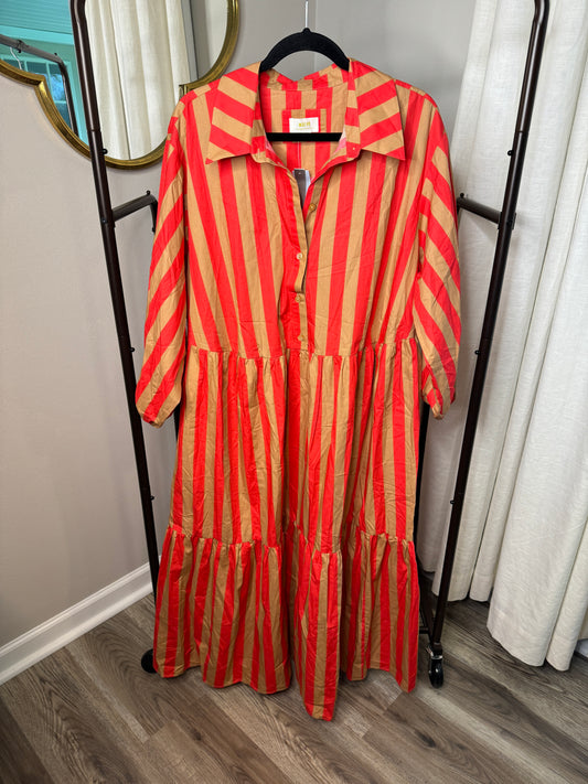Maeve The Bettina Tiered Shirt Dress size 2X