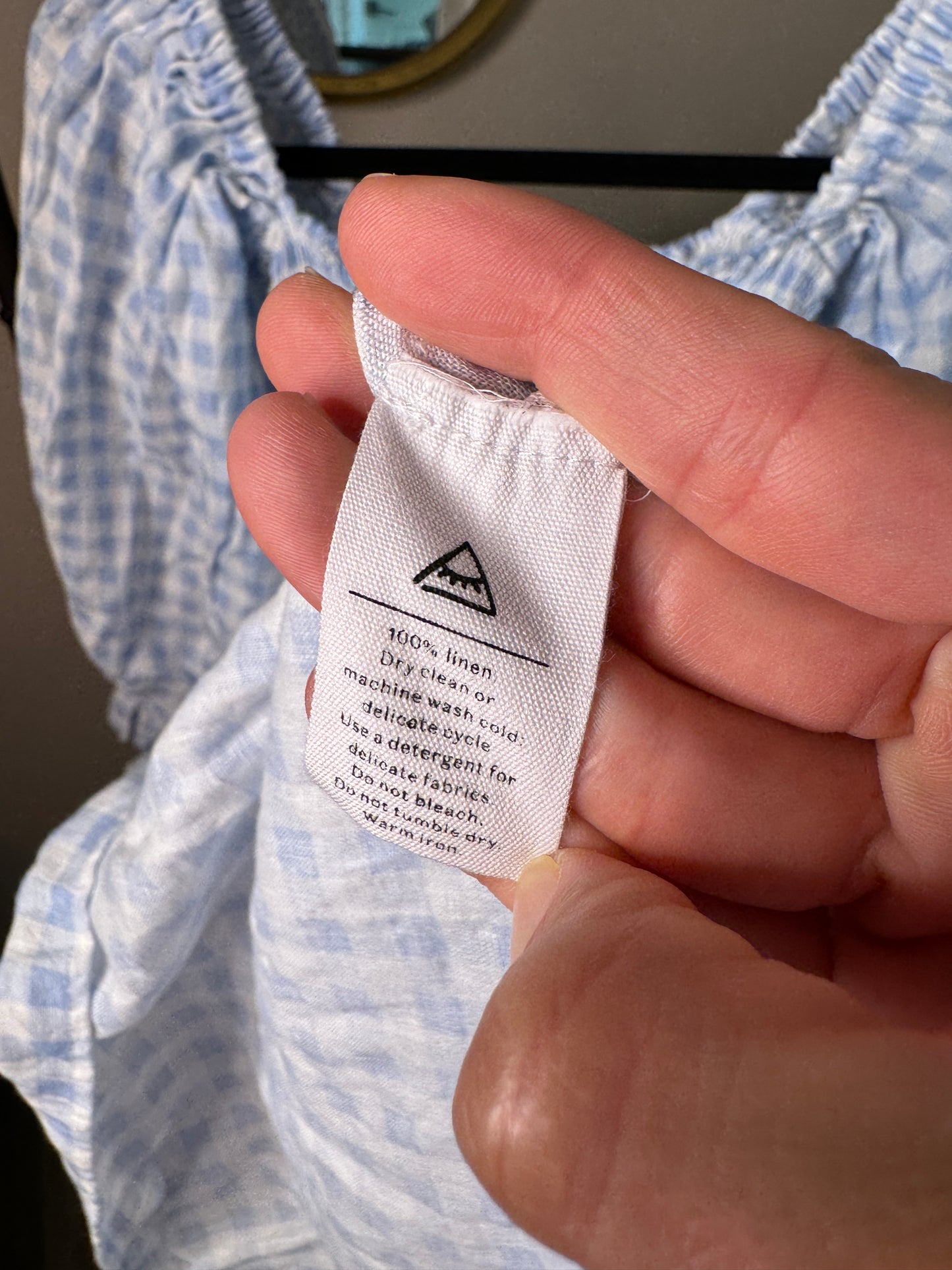 SLEEPER Atlanta Gingham Midi Dress size XS