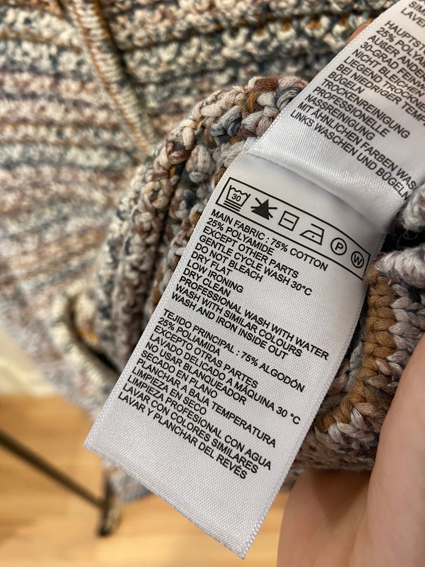 Ba&sh Guspa Short Knit Cardigan size S