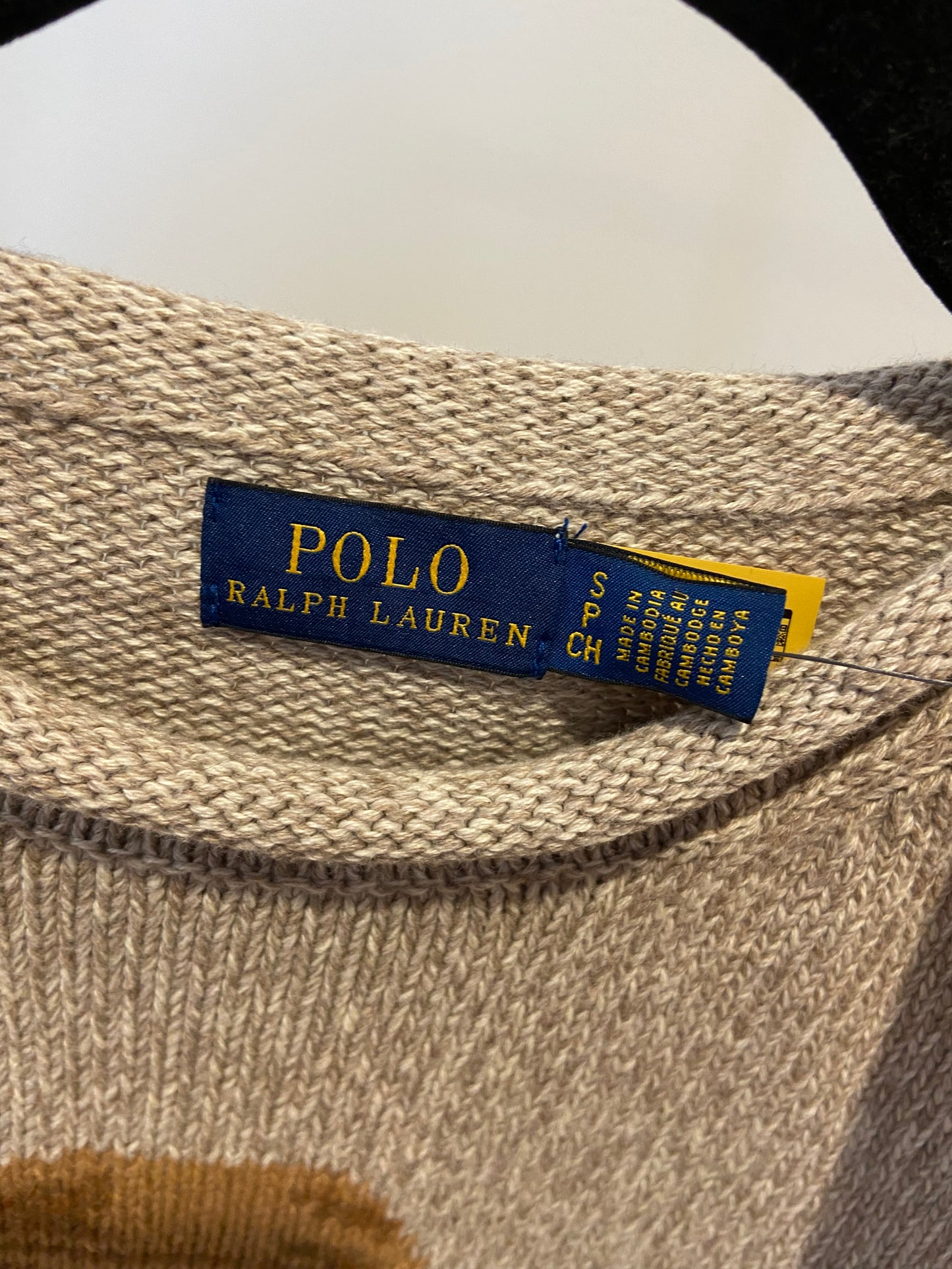 Polo Ralph Lauren Bear Sweater size S