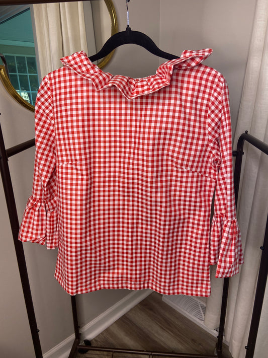 Elizabeth Wilson Katherine Gingham Top size S
