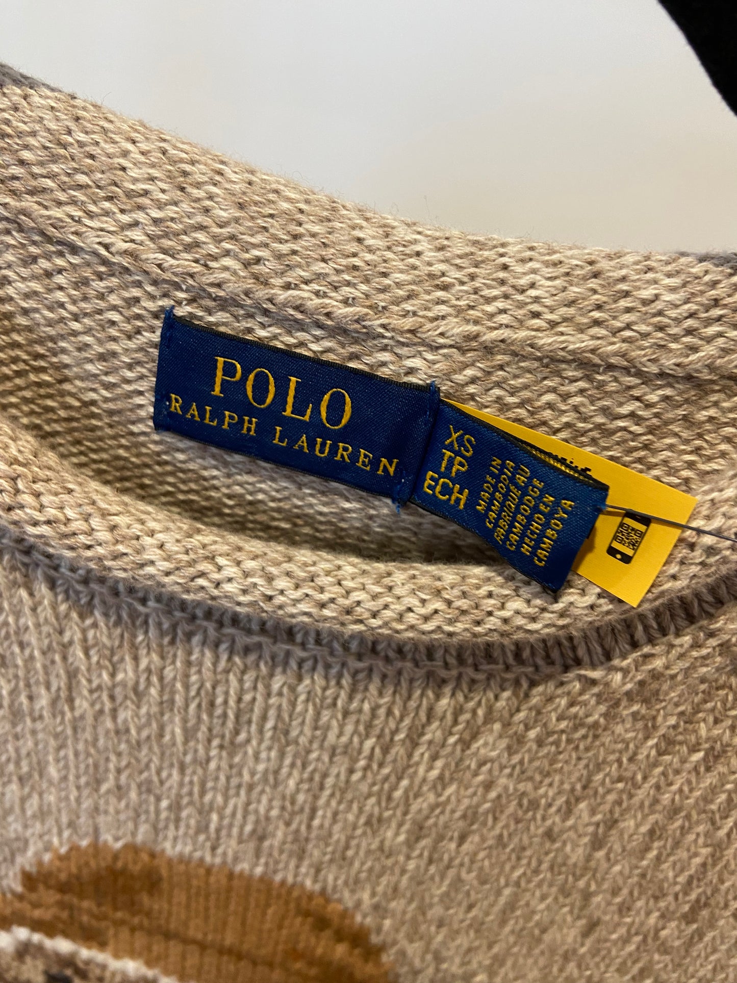 Polo Ralph Lauren Bear Sweater size XS