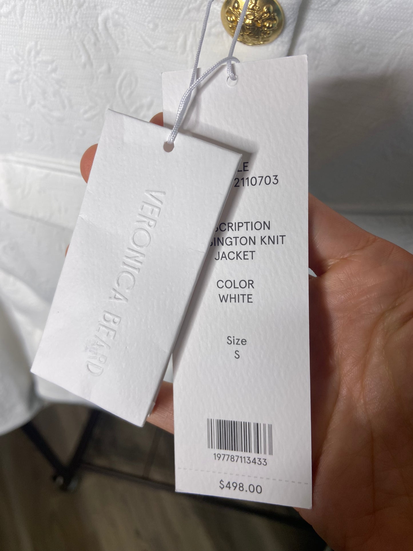 Veronica Beard Kensington Knit Jacket size S