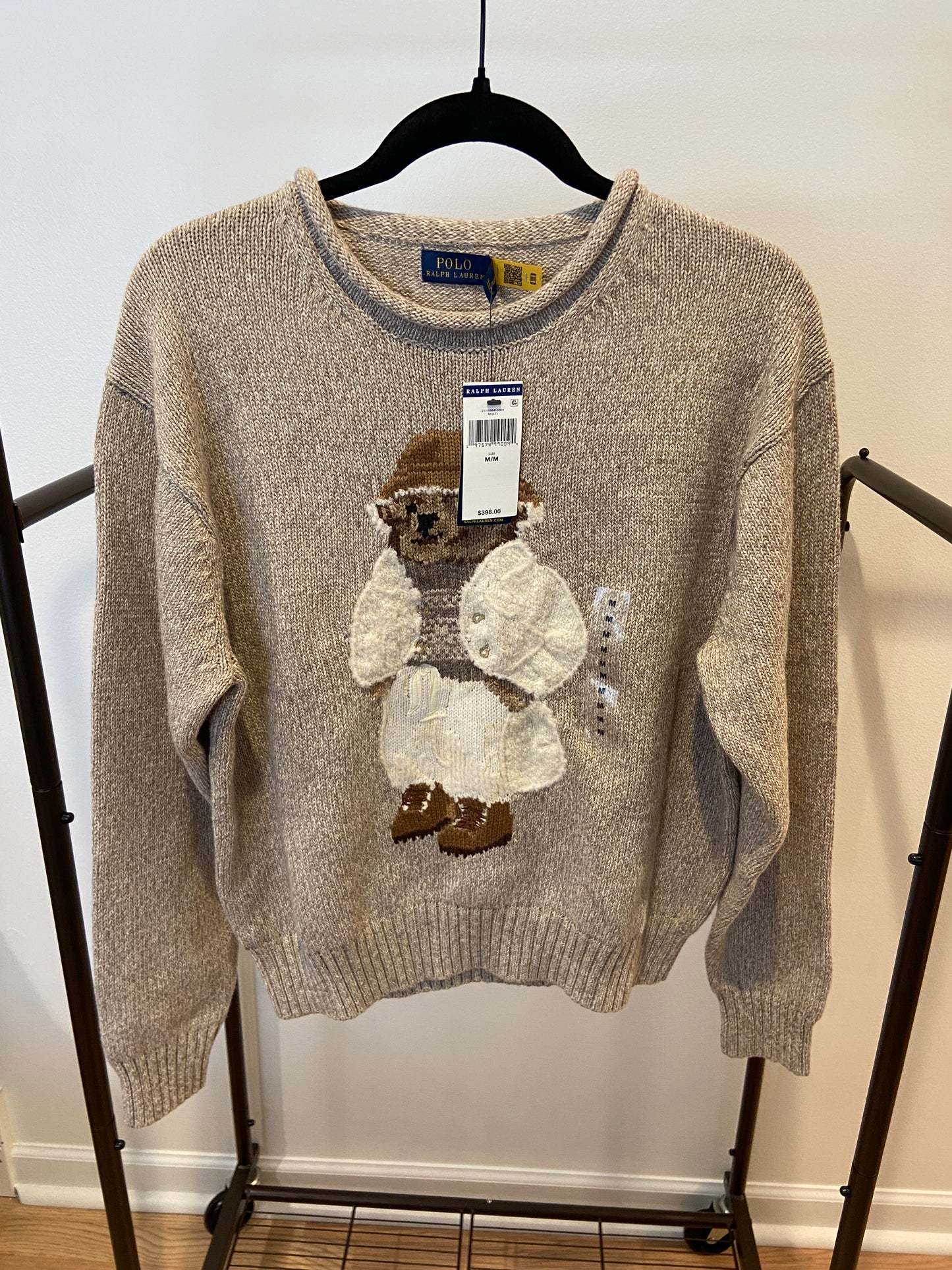 Polo Ralph Lauren Bear Sweater size M
