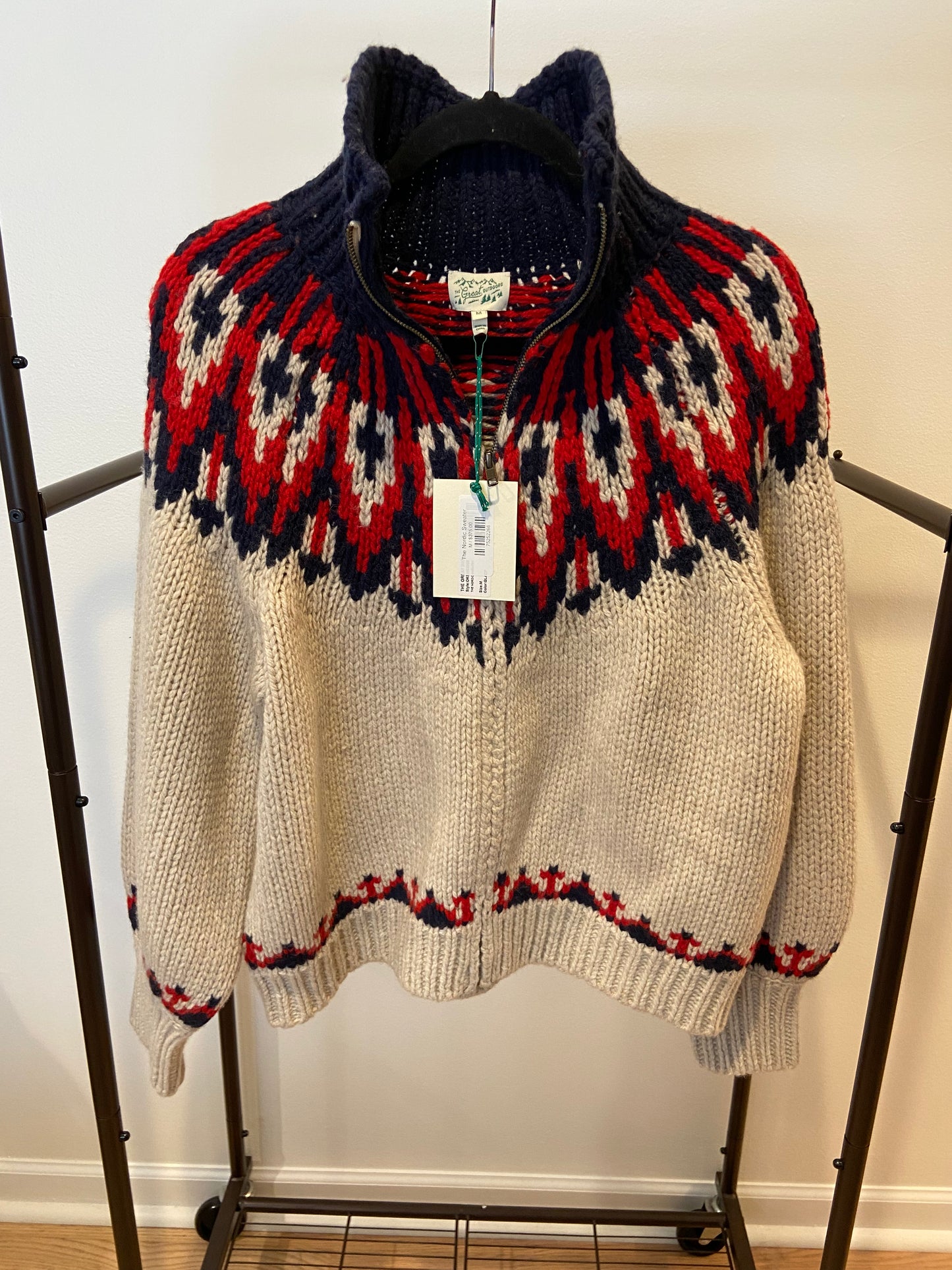 The Great Glacier Fair Isle The Nordic Sweater size M
