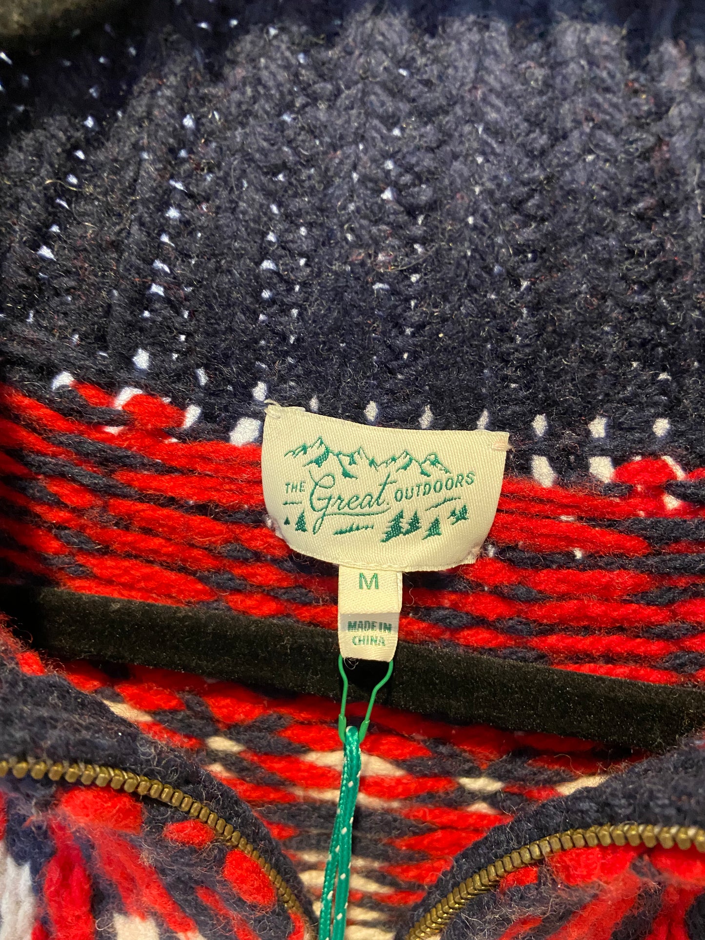 The Great Glacier Fair Isle The Nordic Sweater size M