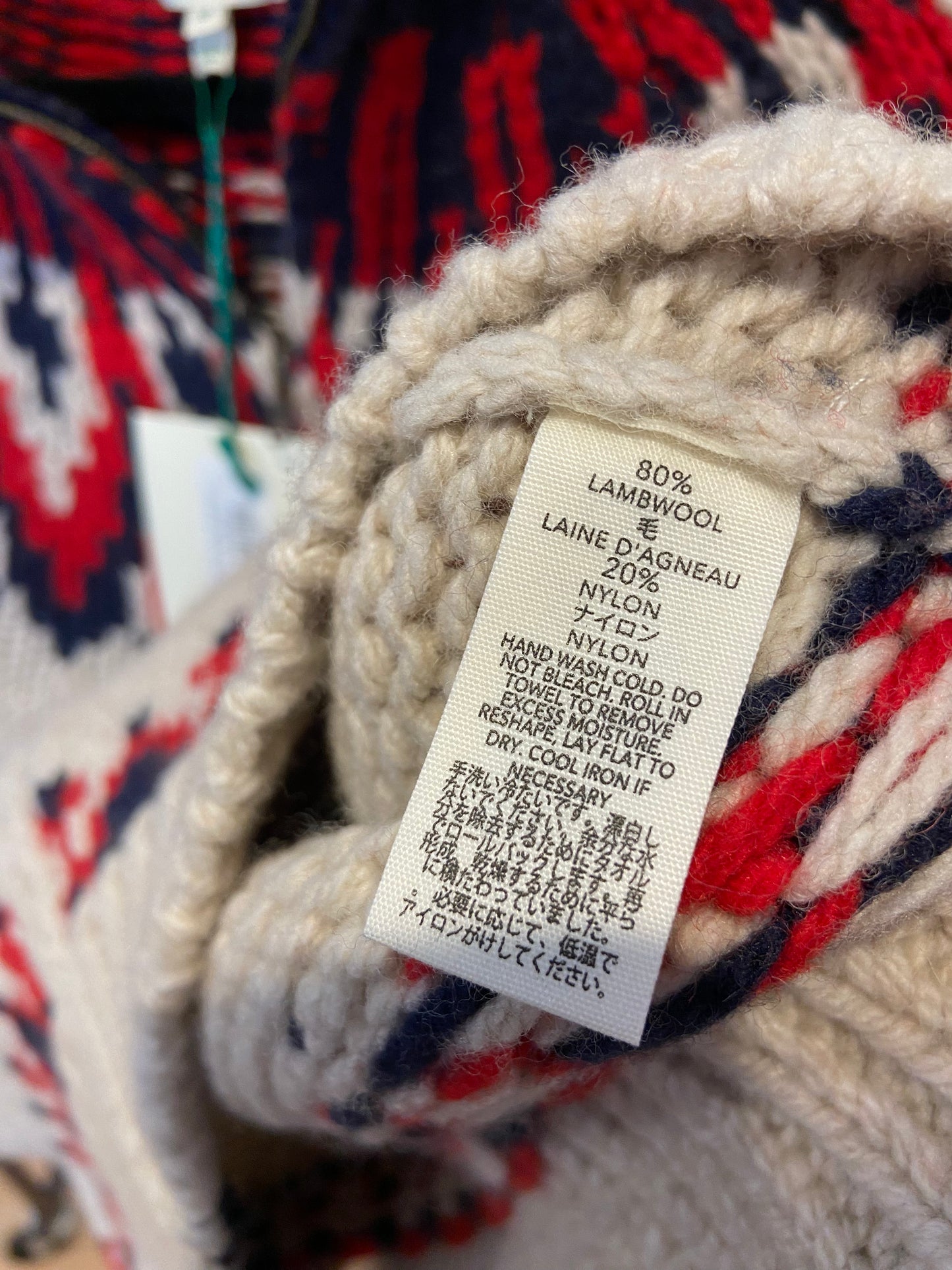 The Great Glacier Fair Isle The Nordic Sweater size M