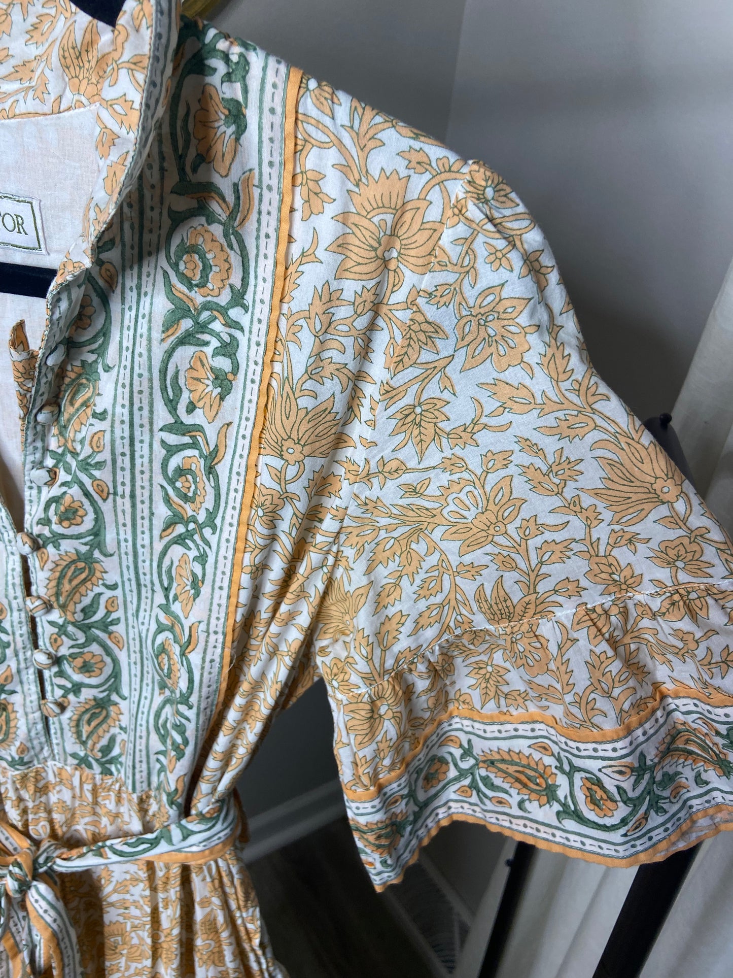 Sue Sartor Hamilton Kaftan Dress size S