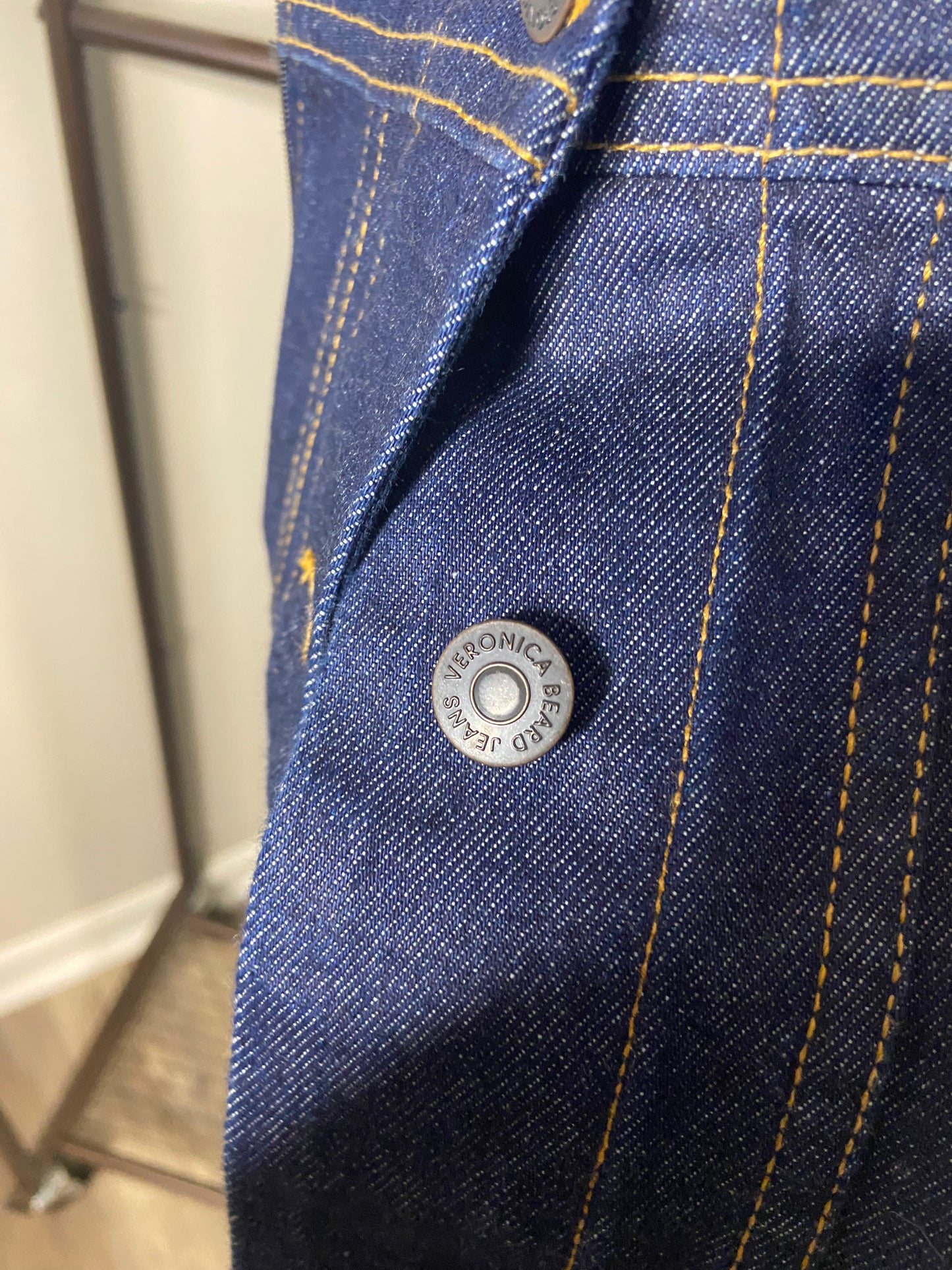 Veronica Beard Slate Denim Dickey size 00-14