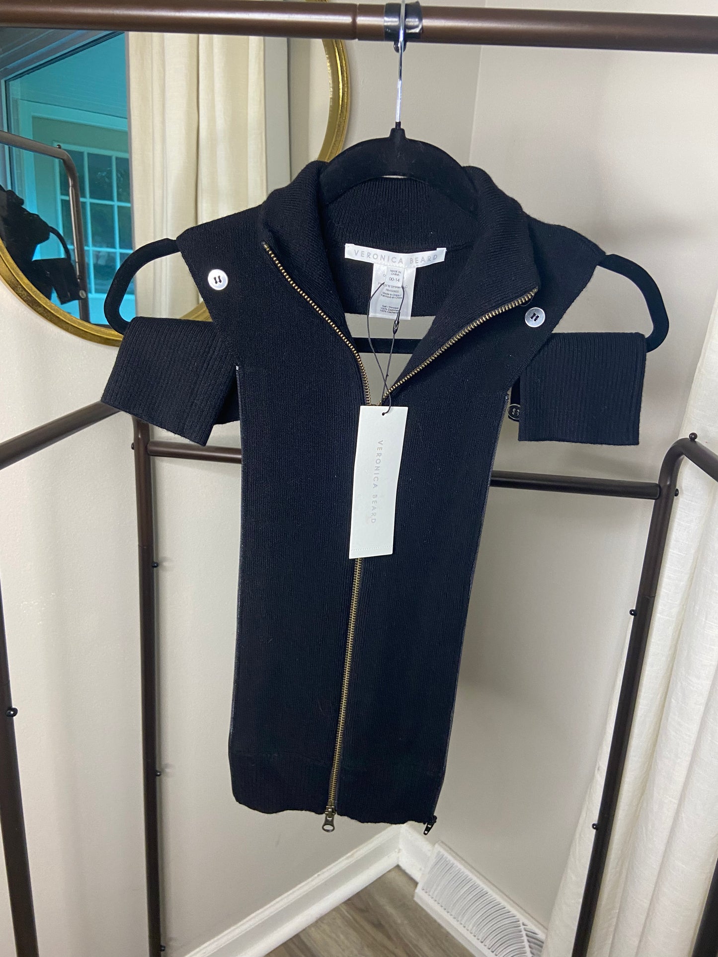 Veronica Beard Uptown Dickey in Cashmere size 00-14
