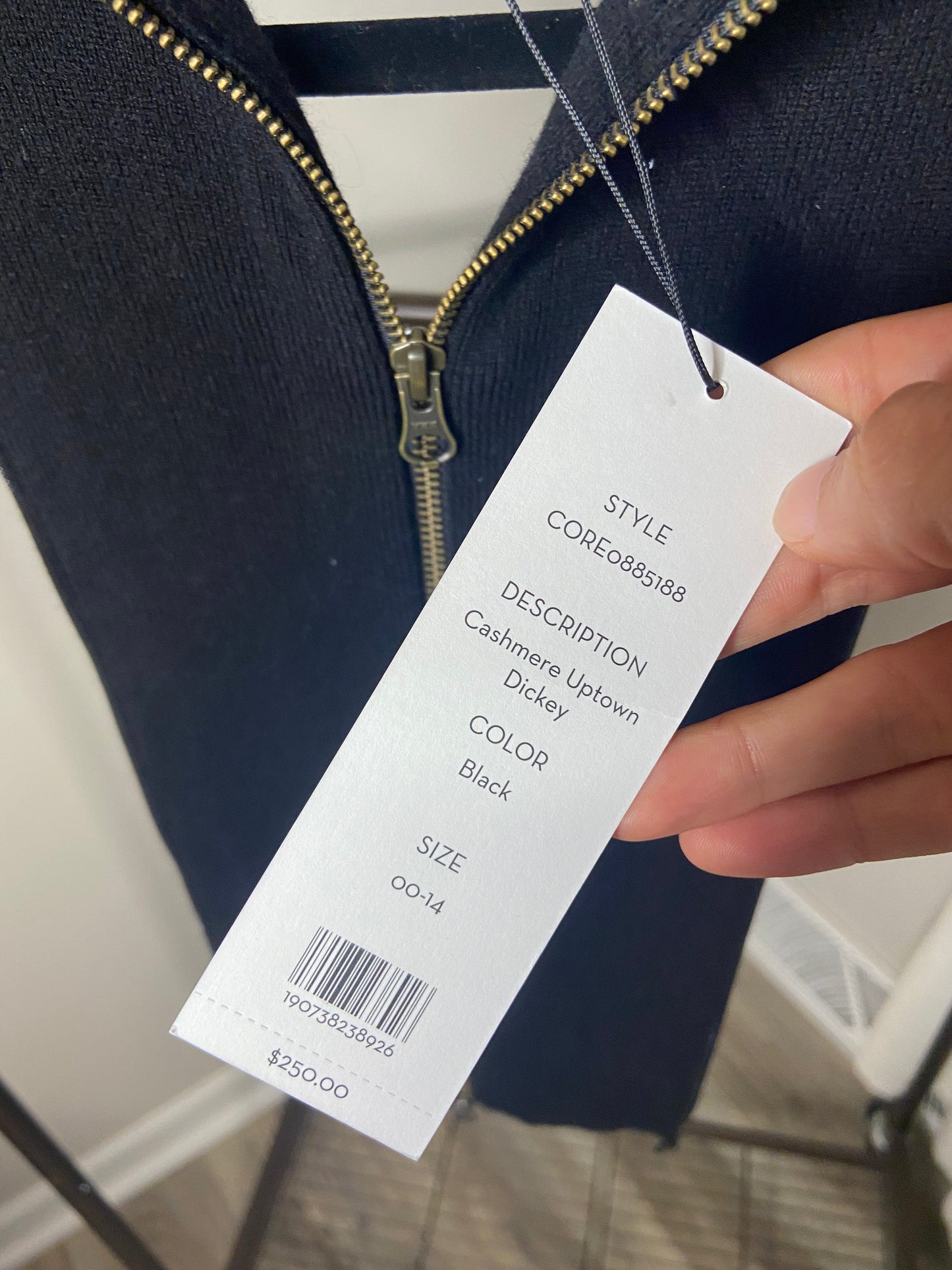Veronica Beard Uptown Dickey in Cashmere size 00-14
