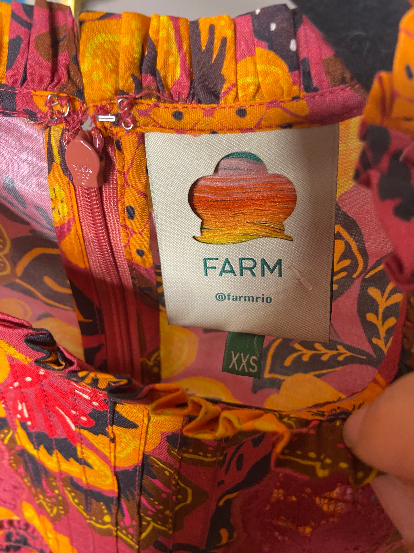 Farm Rio Garden Bloom Blouse size XXS