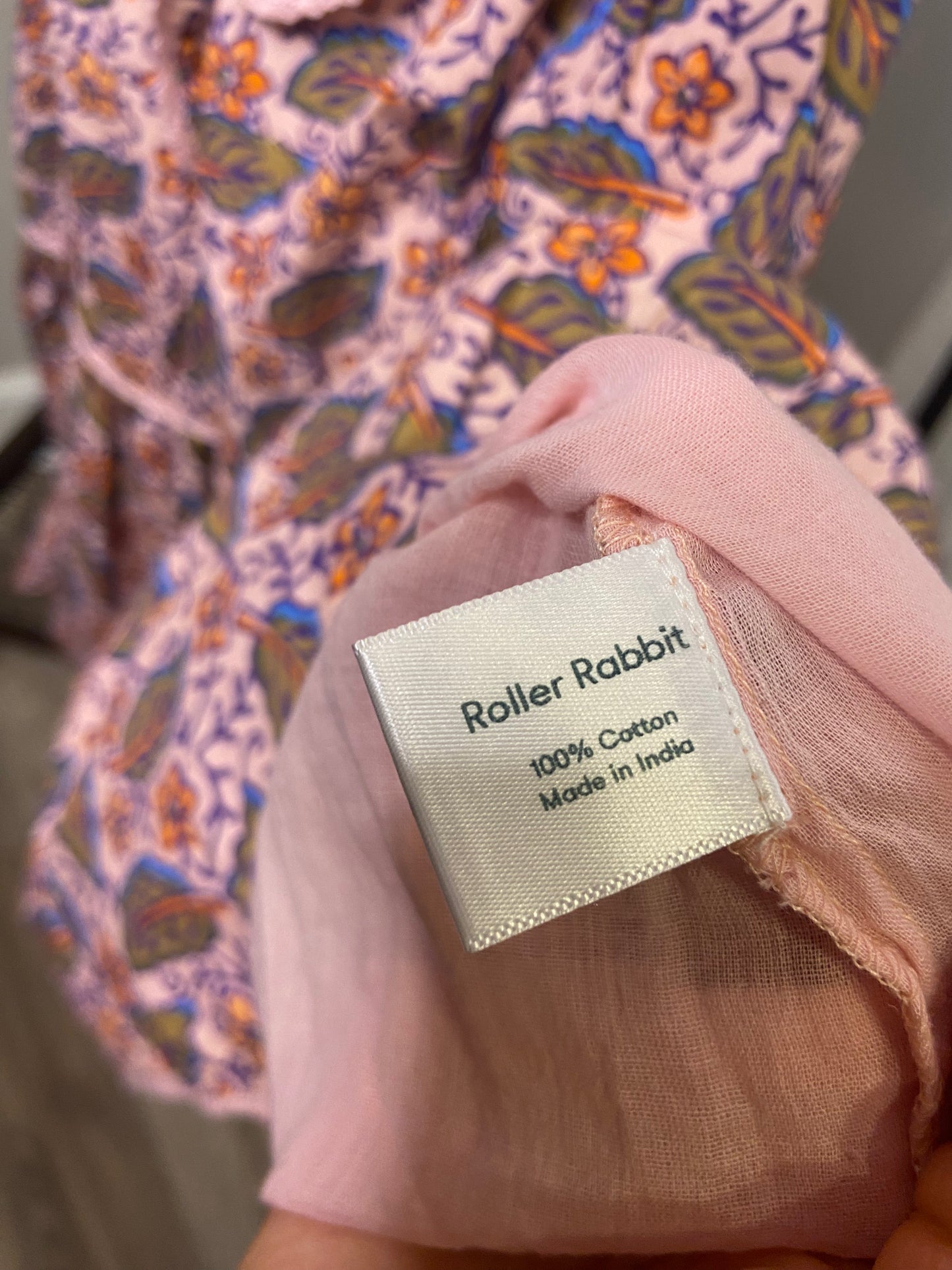 Roller Rabbit Pasque Valonia Midi Dress size XS