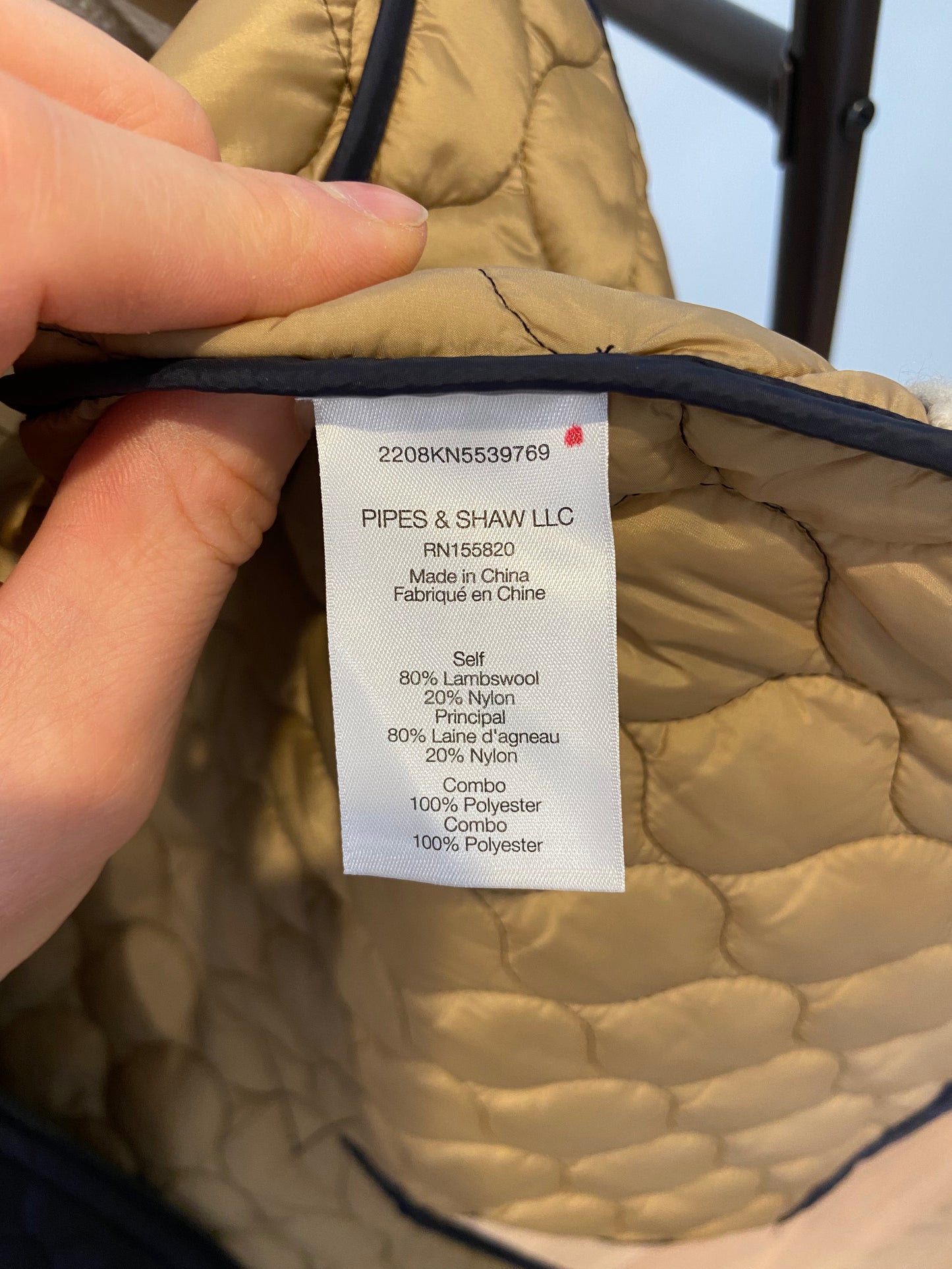Veronica Beard Patra Mixed Media Quilted Jacket size S