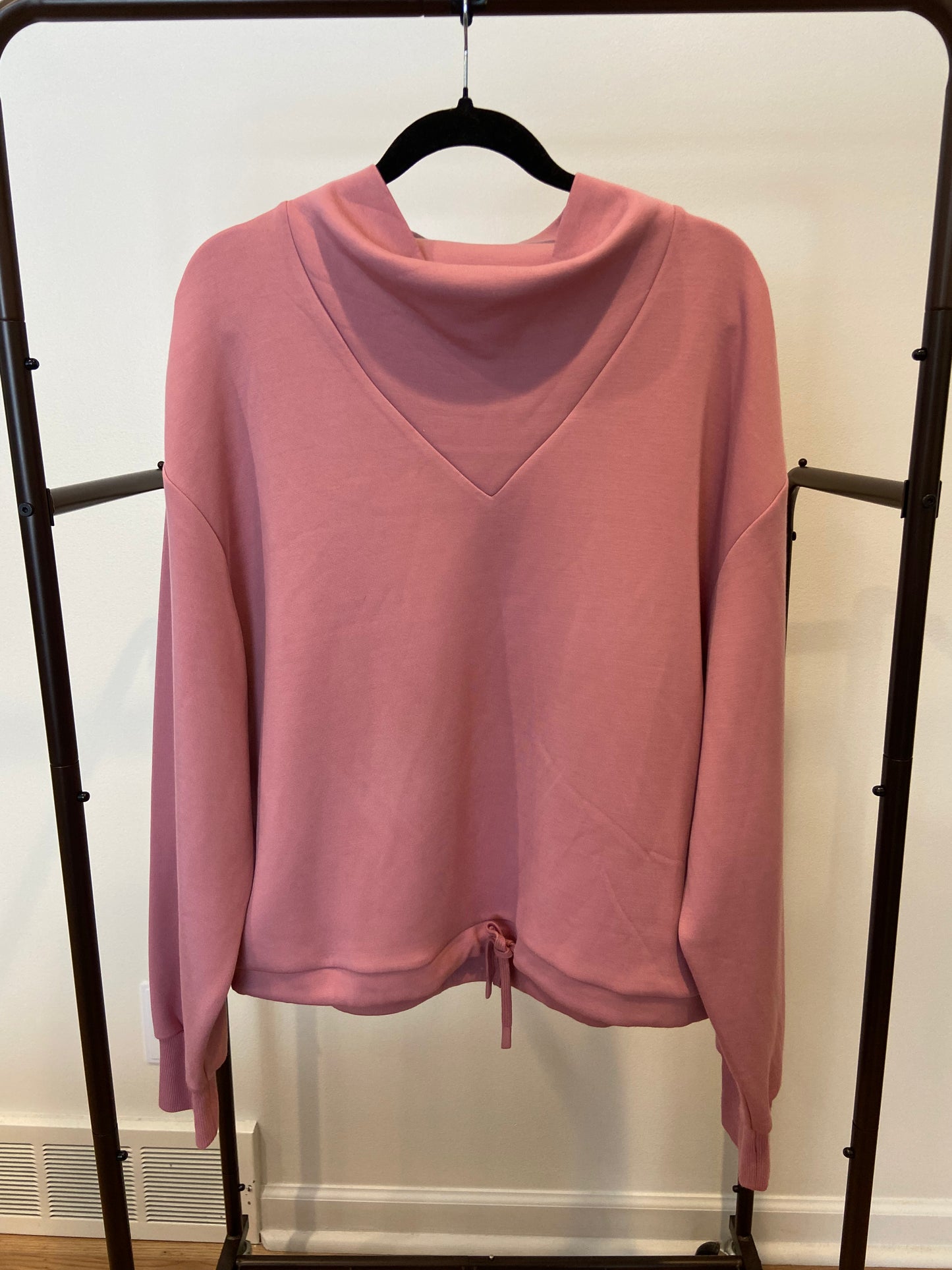 Varley Betsy Sweat in Foxglove Pink size L