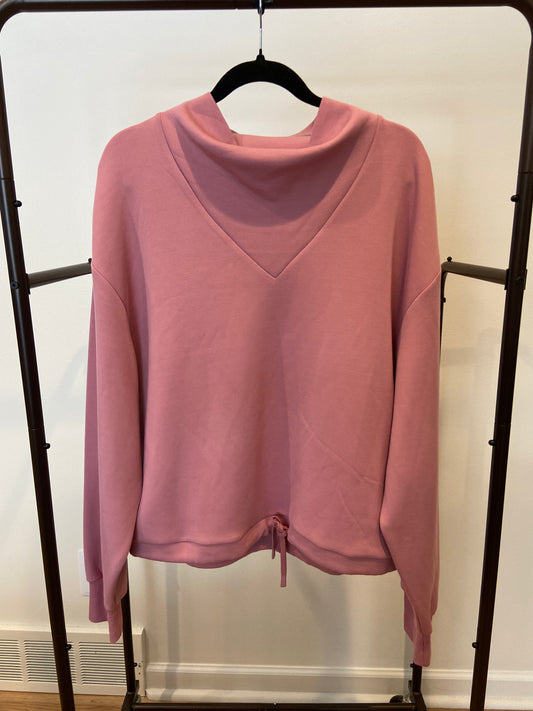 Varley Betsy Sweat in Foxglove Pink size L